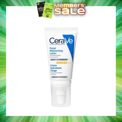 CERAVE - AM Facial Moisturizing Lotion UVB + UVA SPF30 (For Normal to Dry Skin) 52ml