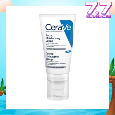 CERAVE PM Facial Moisturizing Lotion (For Normal to Dry Skin) 52ml