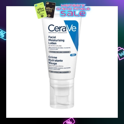CERAVE PM Facial Moisturizing Lotion (For Normal to Dry Skin) 52ml