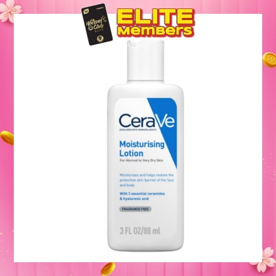 CERAVE Moisturizing Lotion (For Normal to Very Dry Skin) 88ml