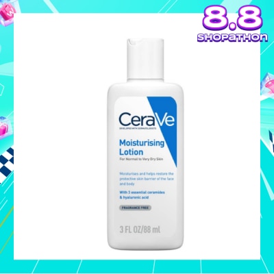 CERAVE Moisturizing Lotion (For Normal to Very Dry Skin) 88ml