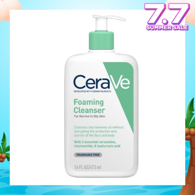 CERAVE Foaming Cleanser (For Normal to Oily Skin) 473ml