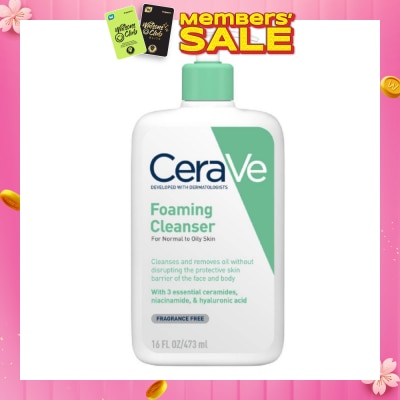 CERAVE Foaming Cleanser (For Normal to Oily Skin) 473ml