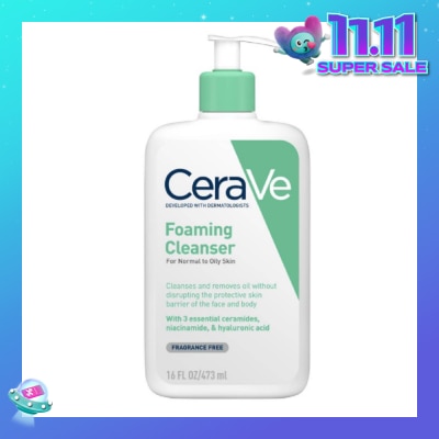 CERAVE Foaming Cleanser (For Normal to Oily Skin) 473ml