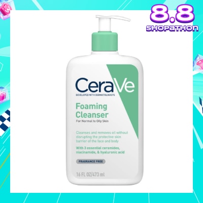 CERAVE Foaming Cleanser (For Normal to Oily Skin) 473ml