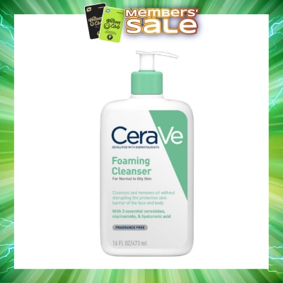 CERAVE - Foaming Cleanser (For Normal to Oily Skin) 473ml