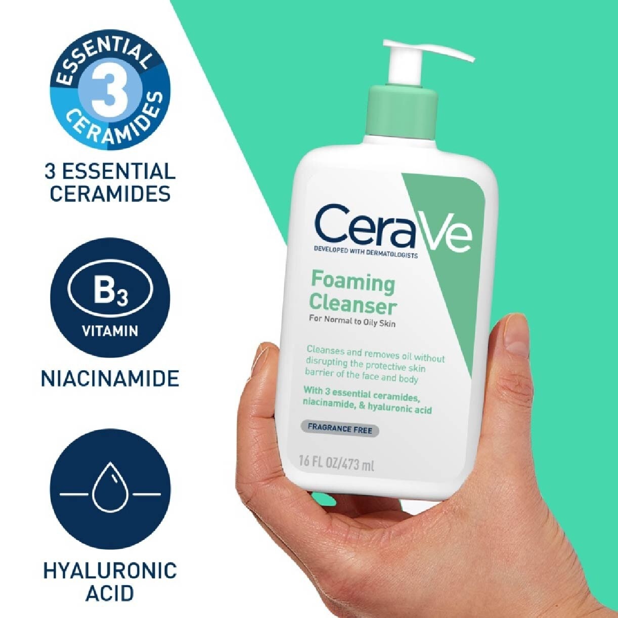 Foaming Cleanser (For Normal to Oily Skin) 473ml