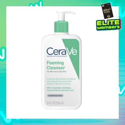 CERAVE Foaming Cleanser (For Normal to Oily Skin) 236ml