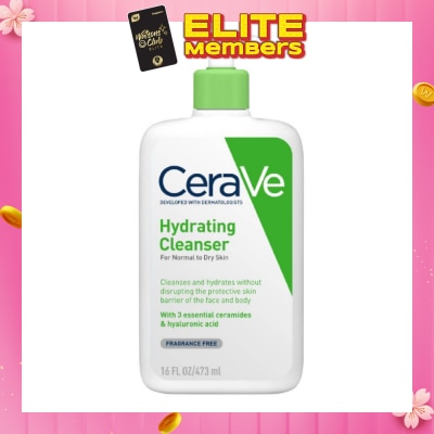 CERAVE Hydrating Cleanser (For Normal to Dry Skin) 473ml