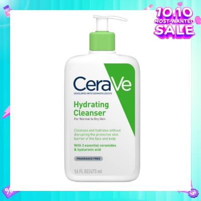 CERAVE Hydrating Cleanser (For Normal to Dry Skin) 473ml