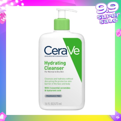 CERAVE Hydrating Cleanser (For Normal to Dry Skin) 473ml