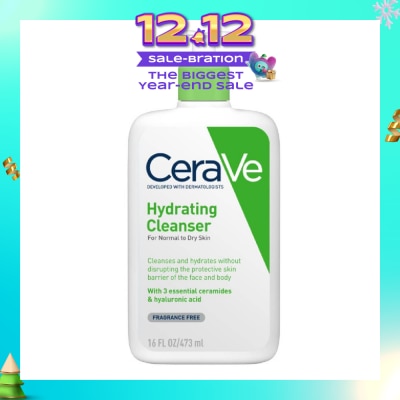 CERAVE Hydrating Cleanser (For Normal to Dry Skin) 473ml
