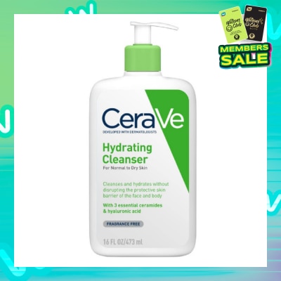 CERAVE Hydrating Cleanser (For Normal to Dry Skin) 473ml