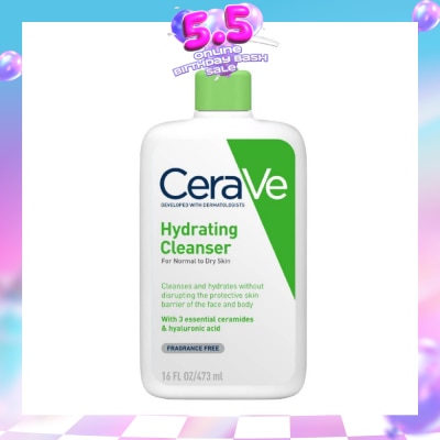 CERAVE - Hydrating Cleanser (For Normal to Dry Skin) 473ml