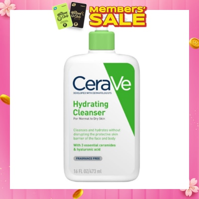 CERAVE Hydrating Cleanser (For Normal to Dry Skin) 473ml