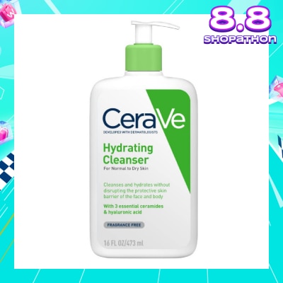 CERAVE Hydrating Cleanser (For Normal to Dry Skin) 473ml