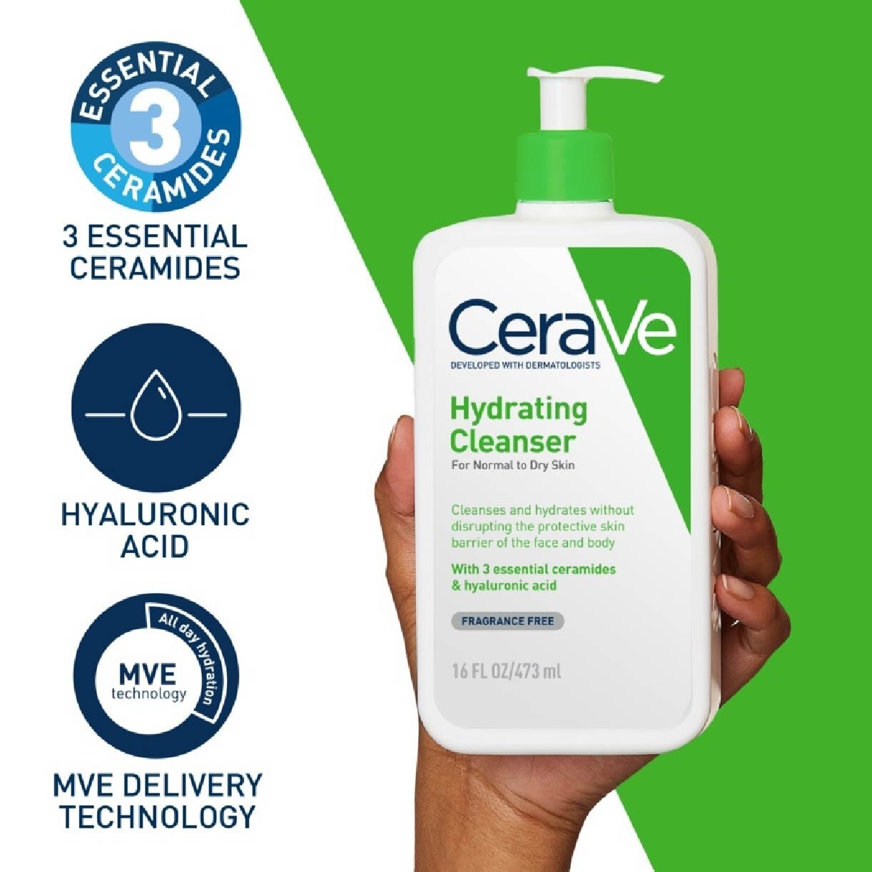 Hydrating Cleanser (For Normal to Dry Skin) 473ml