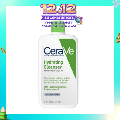 CERAVE Hydrating Cleanser (For Normal to Oily Skin) 236ml