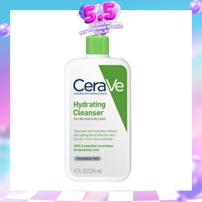 CERAVE - Hydrating Cleanser (For Normal to Dry Skin) 236ml