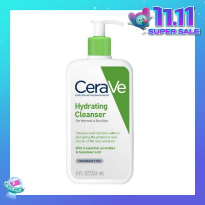 CERAVE Hydrating Cleanser (For Normal to Oily Skin) 236ml