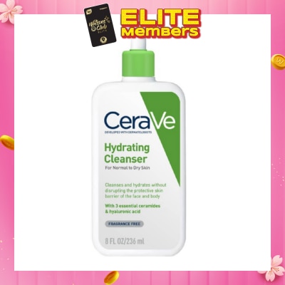 CERAVE Hydrating Cleanser (For Normal to Oily Skin) 236ml