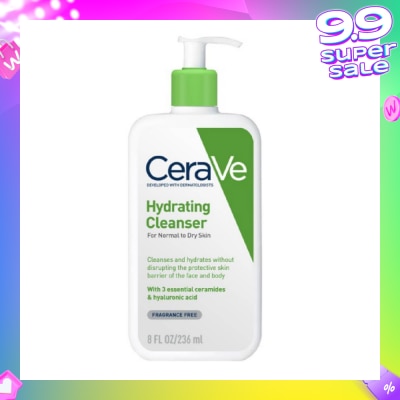 CERAVE Hydrating Cleanser (For Normal to Oily Skin) 236ml
