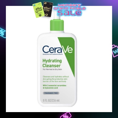 CERAVE Hydrating Cleanser (For Normal to Oily Skin) 236ml