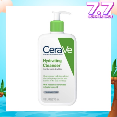 CERAVE Hydrating Cleanser (For Normal to Oily Skin) 236ml