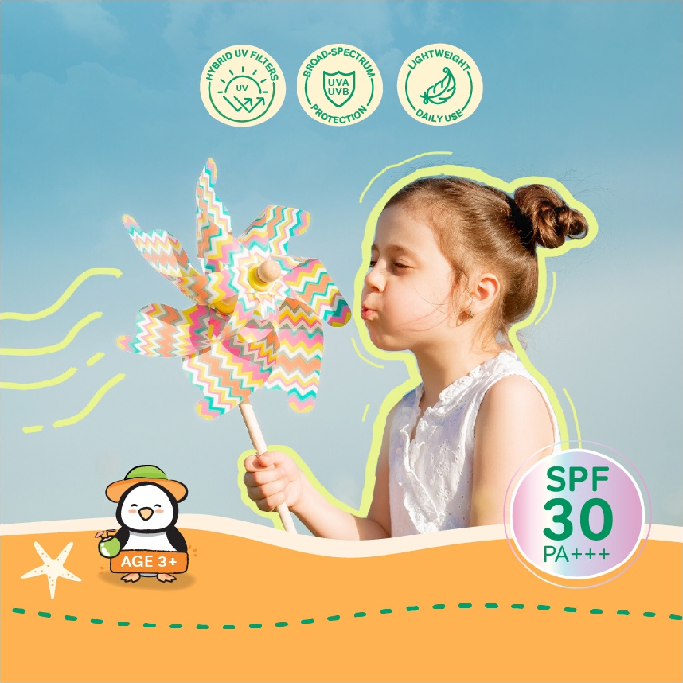 Suncreen Lotion (Suitable For Children Above 3 Years Old) 40ml