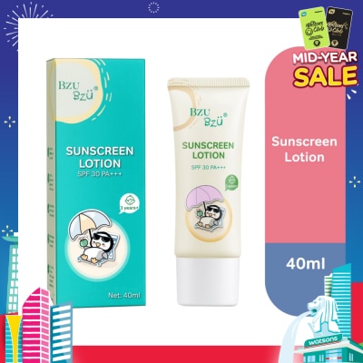 BZU BZU Suncreen Lotion (Suitable For Children Above 3 Years Old) 40ml