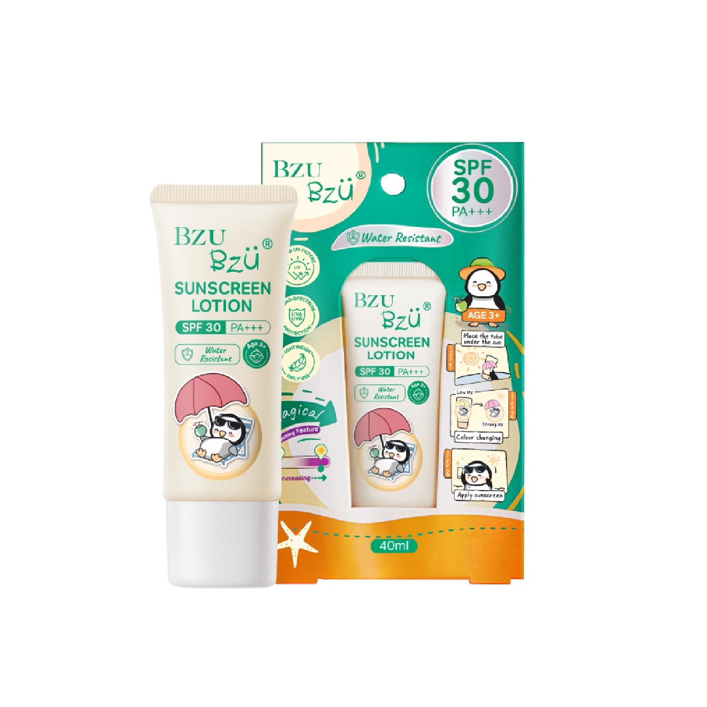 Suncreen Lotion (Suitable For Children Above 3 Years Old) 40ml