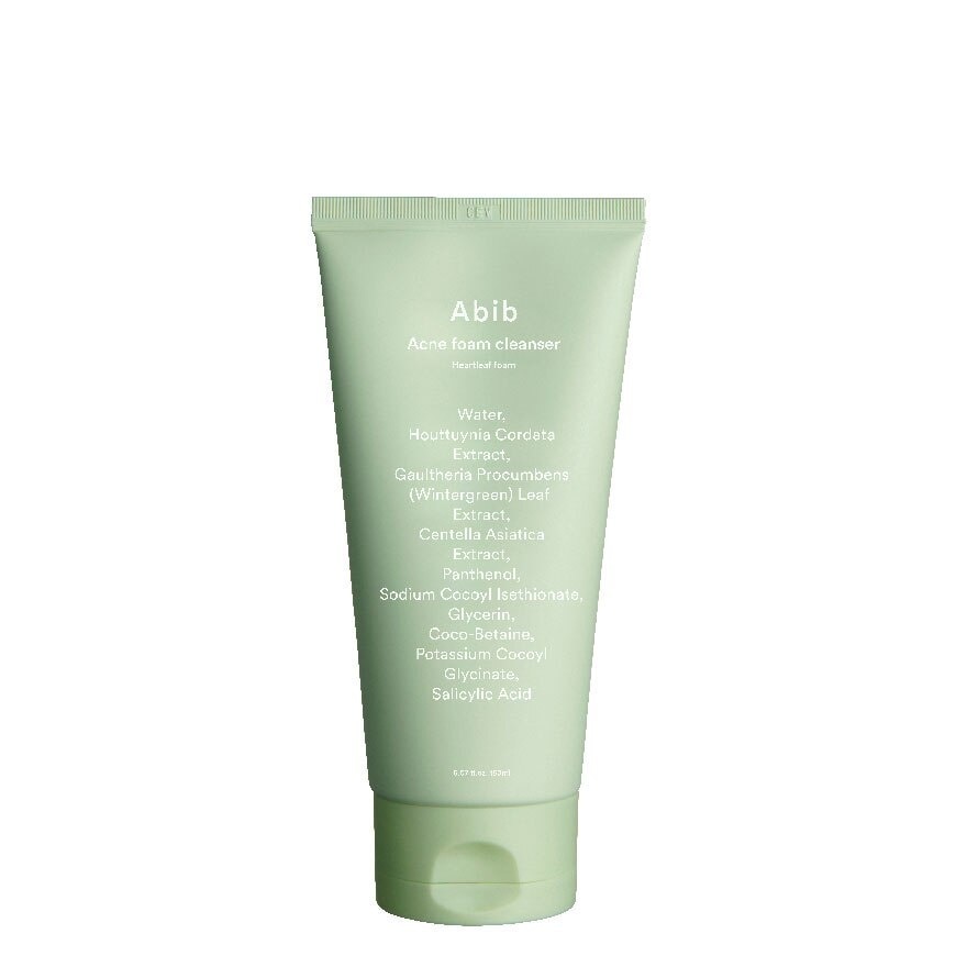 Acne Acne Foam Cleanser Heartleaf Foam (Helps Improve Troubled Skin And Calms Down Sensitive Skin) 130ml