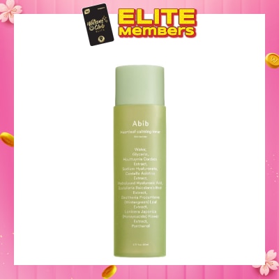 ABIB ABIB Heartleaf Calming Toner Skin Booster (Regulate Sebum Production And Calm Irritations) 200ml