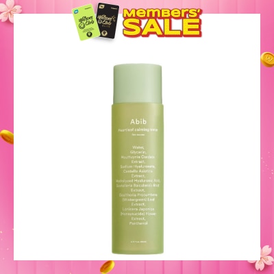 ABIB ABIB Heartleaf Calming Toner Skin Booster (Regulate Sebum Production And Calm Irritations) 200ml