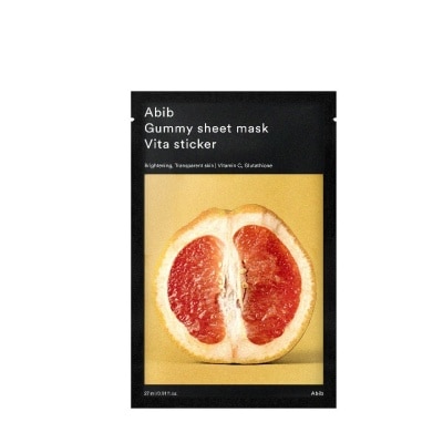 ABIB Gummy Sheet Mask Vita Sticker (Moisturizes Skin And Enhances Skin Elasticity) 30ml