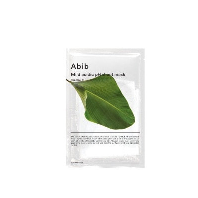 ABIB Mild Acidic Ph Sheet Mask Heartleaf Fit (Tighten The Skin And Improve Skin Elasticity) 30ml