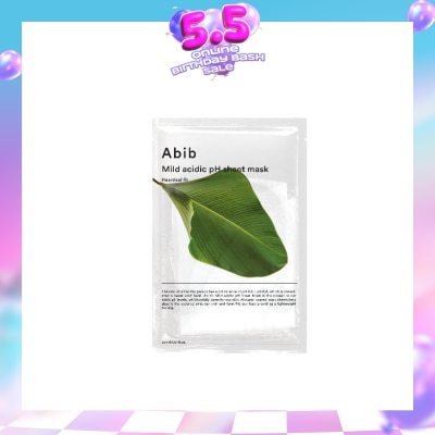 ABIB - Mild Acidic Ph Sheet Mask Heartleaf Fit (Tighten The Skin And Improve Skin Elasticity) 30ml