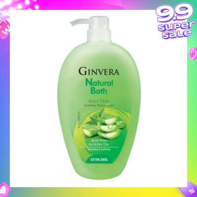 GINVERA Natural Bath Aloe Vera Shower 950g