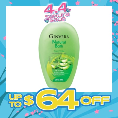 GINVERA - Natural Bath Aloe Vera Shower 950g