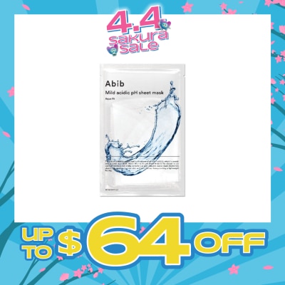 ABIB - Mild Acidic Ph Sheet Mask Aqua Fit (Tighten The Skin And Improve Skin Elasticity) 30ml