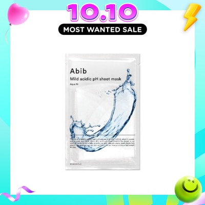 ABIB Mild Acidic Ph Sheet Mask Aqua Fit (Tighten The Skin And Improve Skin Elasticity) 30ml image