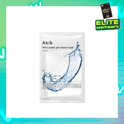 ABIB Mild Acidic Ph Sheet Mask Aqua Fit (Tighten The Skin And Improve Skin Elasticity) 30ml