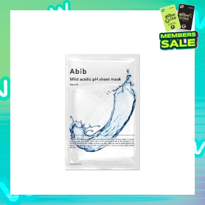 ABIB Mild Acidic Ph Sheet Mask Aqua Fit (Tighten The Skin And Improve Skin Elasticity) 30ml