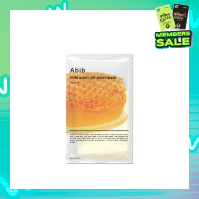 ABIB Mild Acidic Ph Sheet Mask Honey Fit (Tightens And Improve Elasticity Of The Skin) 30ml