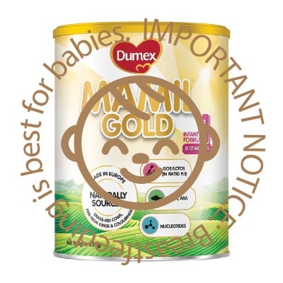 DUMEX MAMIL GOLD Infant Newborn Baby Milk Formula Stage 1 850g