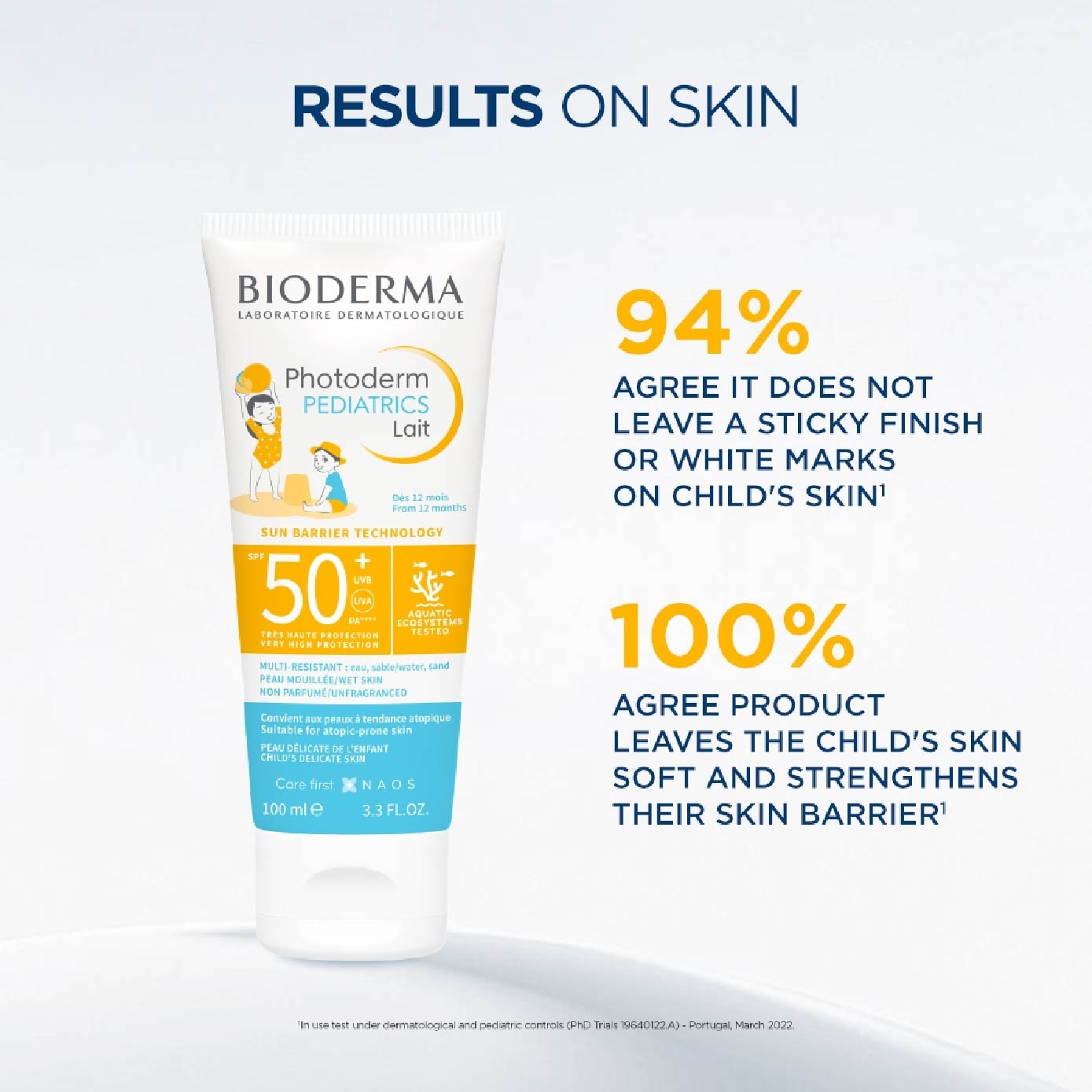 Photoderm Pediatrics Lait Spf50+ (Broad Spectrum Uv Suncare Protection For Babies And Children) 100ml image