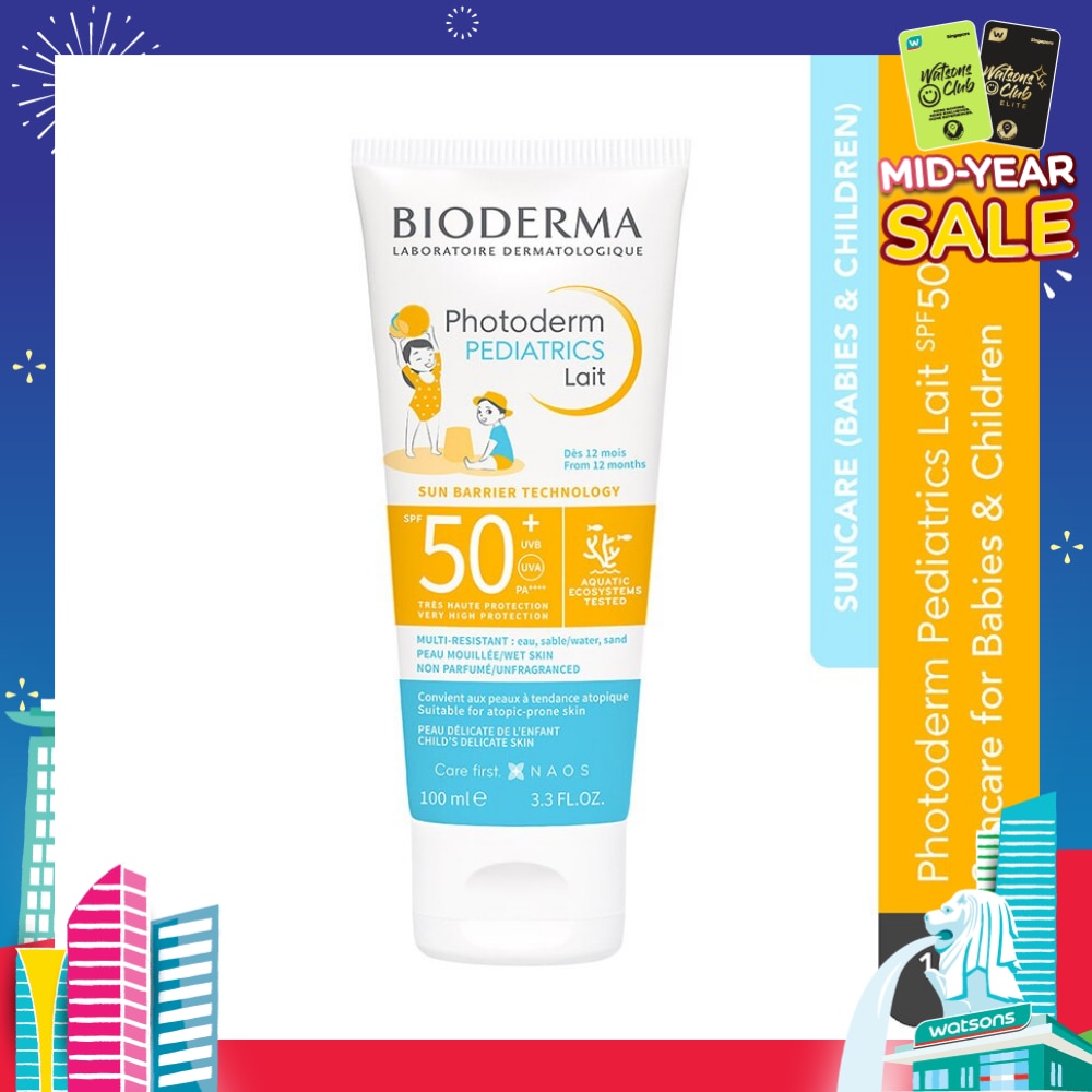 Photoderm Pediatrics Lait Spf50+ (Broad Spectrum Uv Suncare Protection For Babies And Children) 100ml