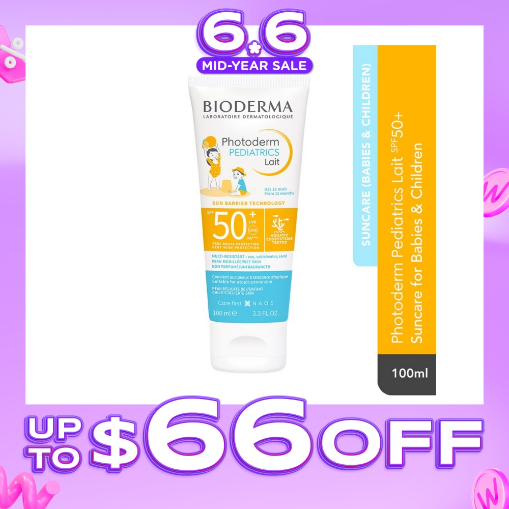 Photoderm Pediatrics Lait Spf50+ (Broad Spectrum Uv Suncare Protection For Babies And Children) 100ml