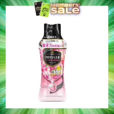 LENOR - Aroma Jewel Black Scented Laundry Bead Rose & Floral (Dissolves Well In Cold Water or Speed Course) 805ml