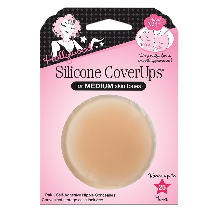 Silicone Coverups®, Medium Skin Tone, Size 1 (Pair) 1s